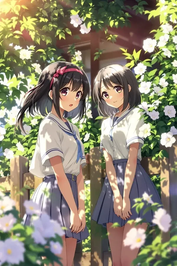 牵牛花与加奈 - 日漫在线观看 牵牛花与加奈 - 日漫在线观看百合番剧封面
